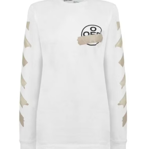 NWT MEN'S OFF-WHITE TAPE ARROWS T-SHIRT - Picture 13 of 13